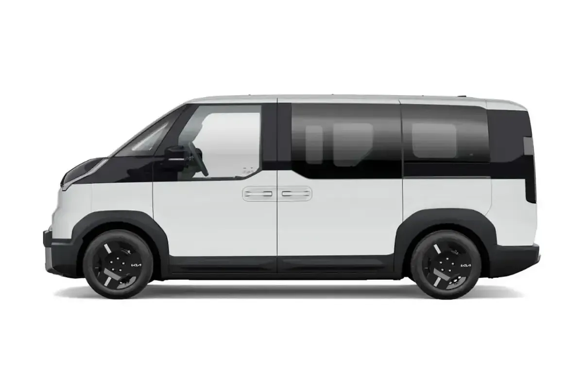 Ny Kia PV5 119 kW (163 HK) 2026 Vit Minibuss