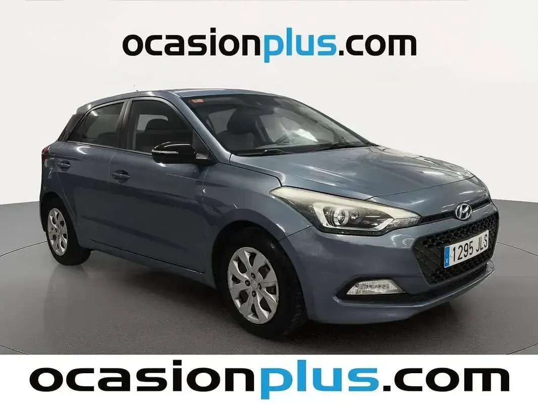 Usado Hyundai i20 84 CV (61 kW) 2016 Azul Utilitario