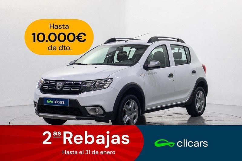 Blanco Usado 2018 Dacia Sandero Stepway Ambiance Berlina | 9990 € (Precio justo) - Imagen 1/4