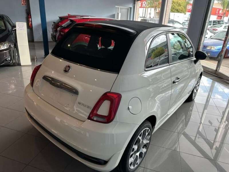 Usado Fiat 500C Sport 71 CV (52 kW) 2022 Blanco Descapotable