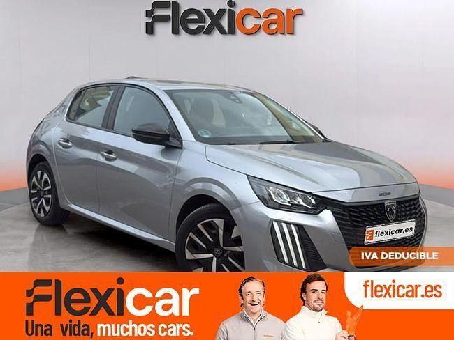 Usado Peugeot 208 Active 100 CV (73 kW) 2024 Gris Utilitario
