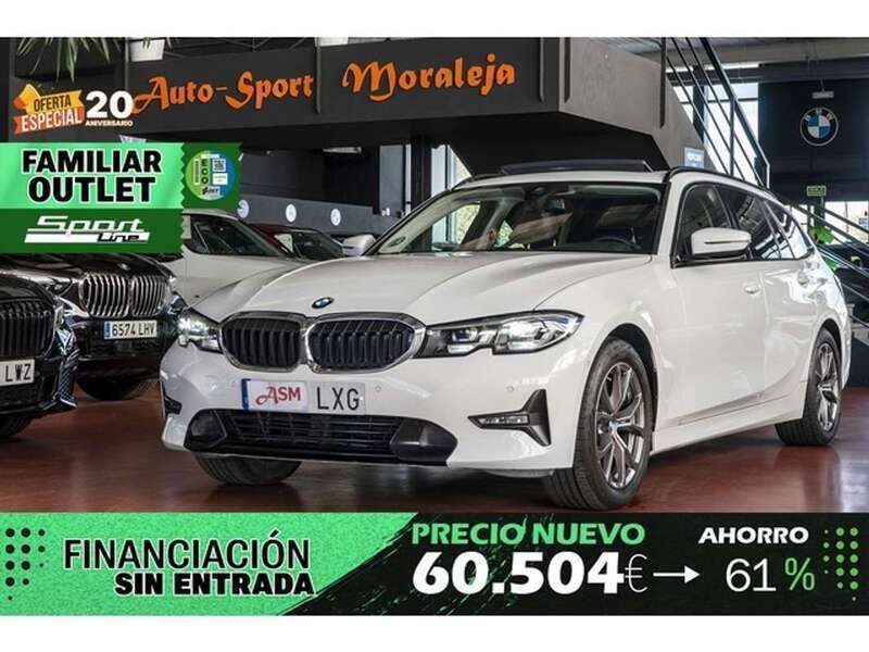 Blanco Usado 2022 BMW 320 Shadowline Familiar | 21.900 € (Super precio) - Imagen 1/4