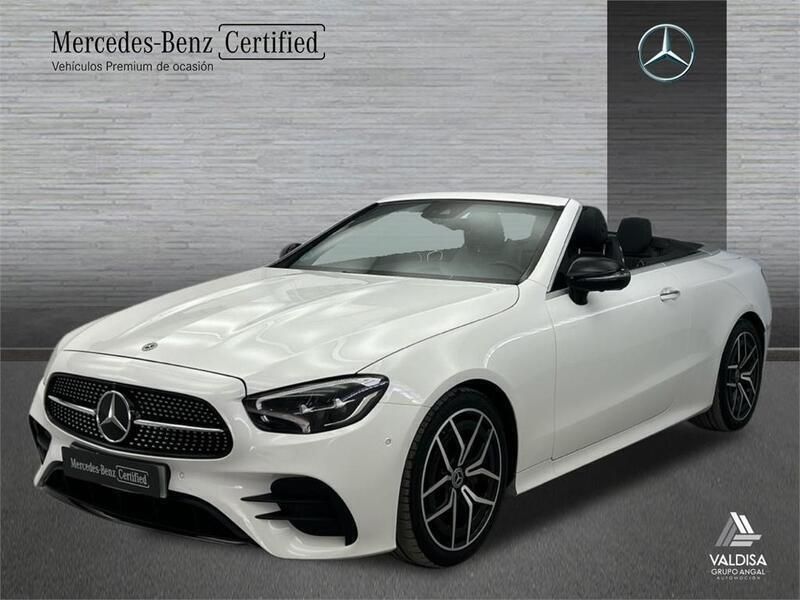 Blanco Usado 2023 Mercedes E220 Descapotable | 65.900 € (Un poco caro) - Imagen 1/2