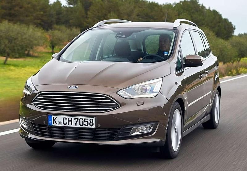 Blanco Usado 2016 Ford Grand C-Max Titanium Monovolumen | 12.990 € (Precio justo) - Imagen 1/4