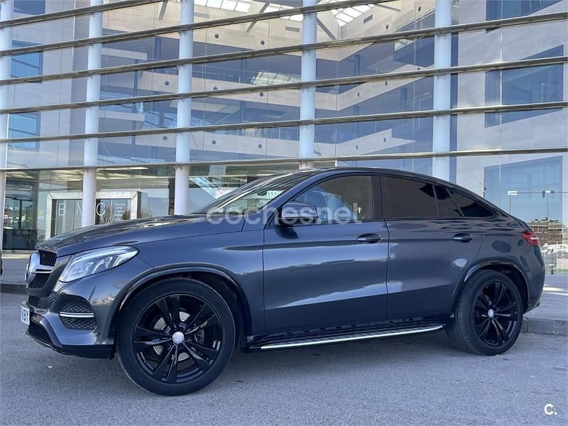 Usado Mercedes GLE350 258 CV (189 kW) 2016 Gris / plata Coupe