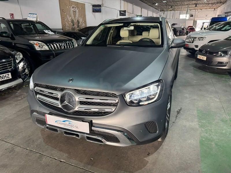 Usado Mercedes GLC220 194 CV (142 kW) 2019 Gris / plata SUV