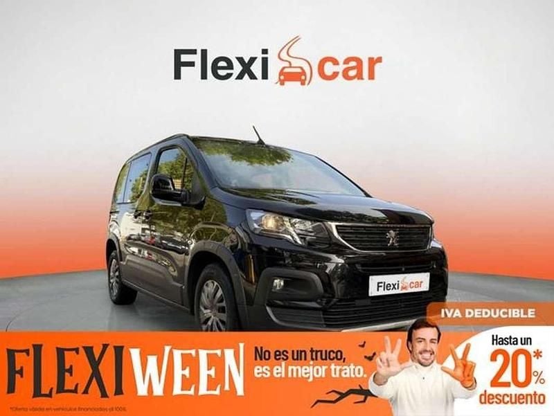 Negro Usado 2023 Peugeot Rifter GT Monovolumen | 17.290 € (Super precio) - Imagen 1/4