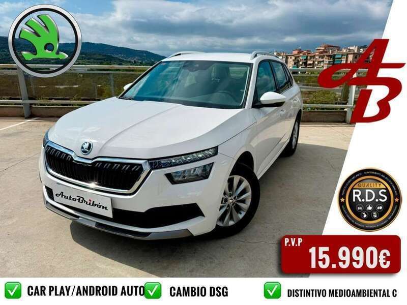 Blanco Usado 2021 Skoda Kamiq Ambition SUV | 15.990 € (Buen precio) - Imagen 1/4