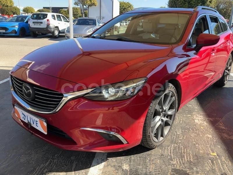 Granate Usado 2016 Mazda 6 Familiar | 16.990 € (Precio justo) - Imagen 1/4