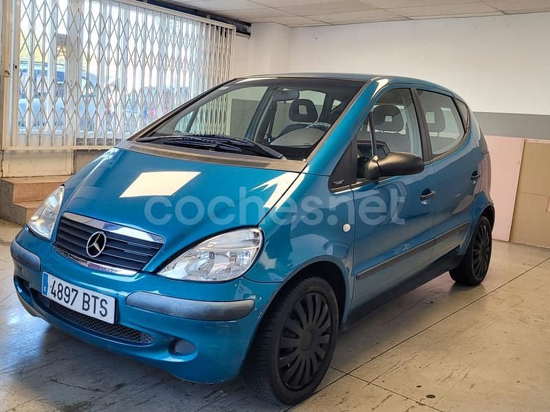 Azul Usado 2002 Mercedes A160 Elegance Monovolumen | 3900 € (Precio justo) - Imagen 1/4