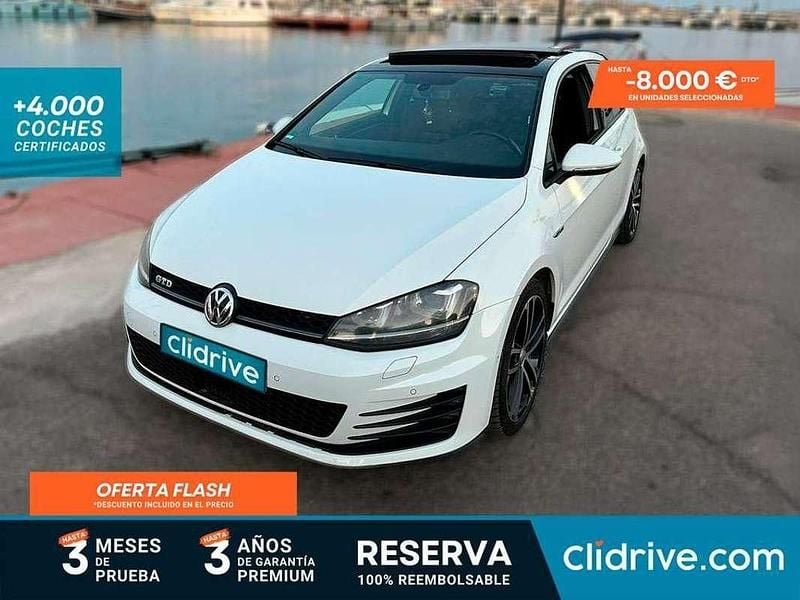 Usado VW Golf VII GTD 184 CV (135 kW) 2013 Blanco Utilitario