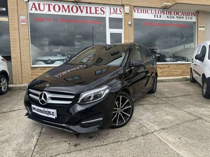 Negro Usado 2018 Mercedes B180 Monovolumen | 18.700 € (Precio justo) - Imagen 1/4