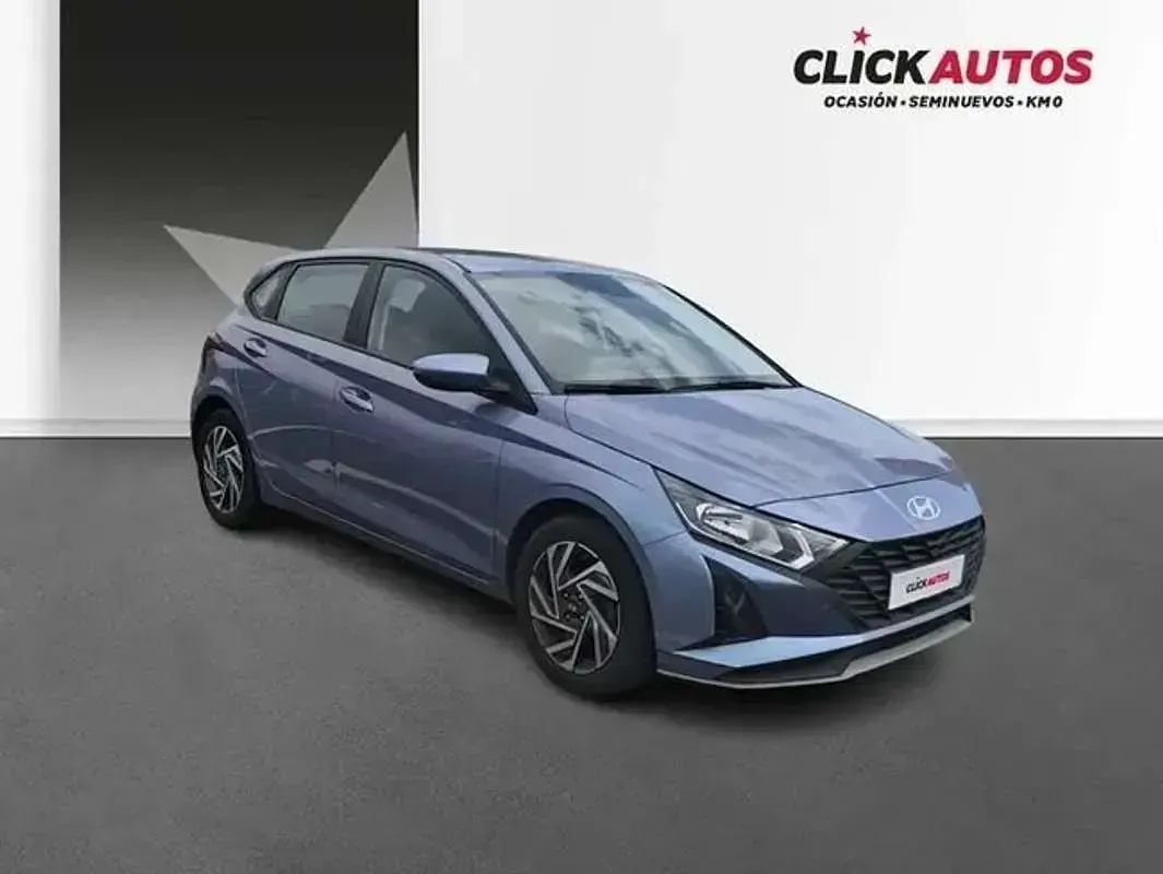 Usado Hyundai i20 79 CV (58 kW) 2025 Azul Utilitario