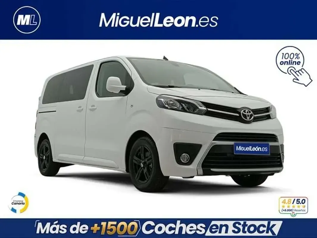 Usado Toyota Proace 120 CV (88 kW) 2019 Blanco Monovolumen