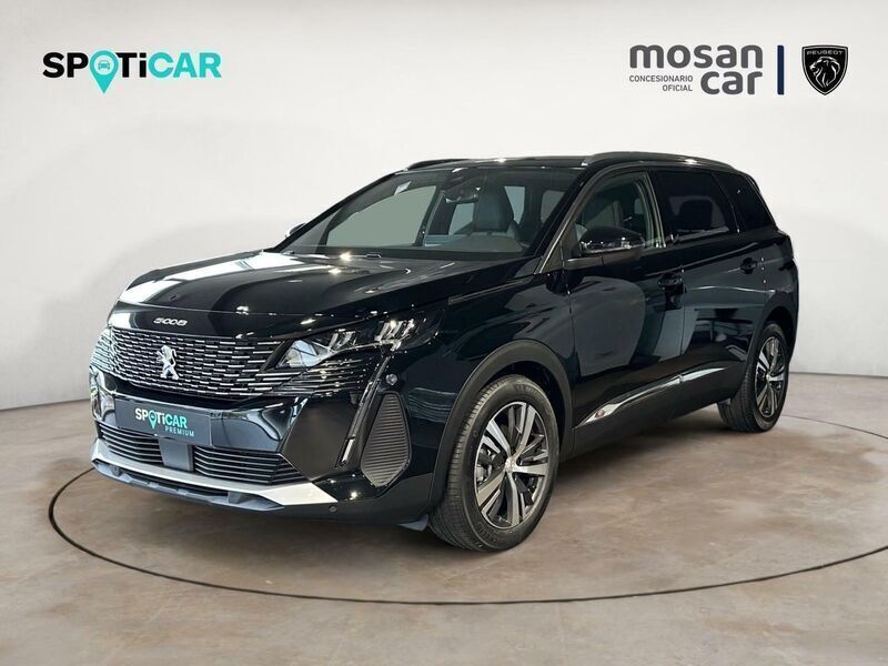 Negro Usado 2024 Peugeot 5008 Allure Monovolumen | 25.900 € (Precio justo) - Imagen 1/3