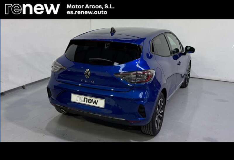 Begagnad Renault Clio V Techno 91 HK (66 kW) 2024 Blå Halvkombi