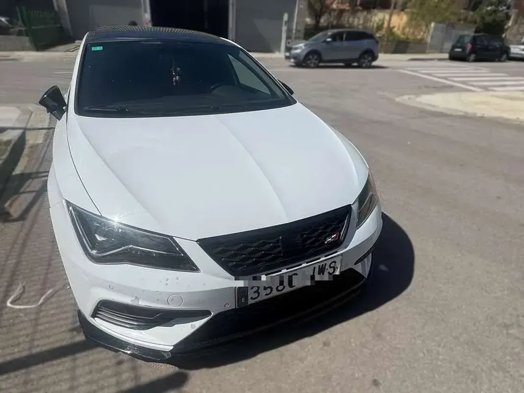 Usado Seat Leon CUPRA 300 CV (220 kW) 2017 Blanco Utilitario