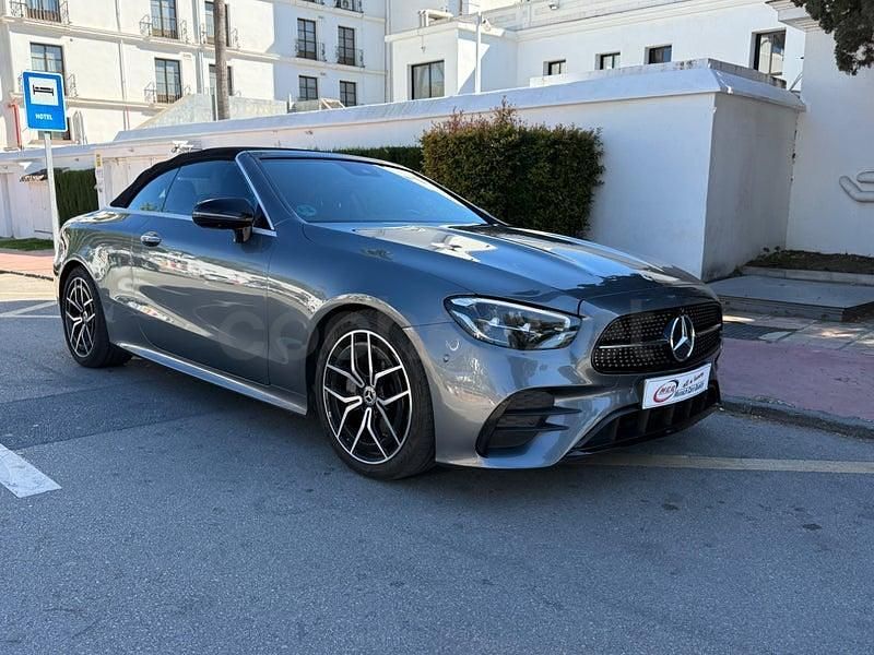 Usado Mercedes E220 194 CV (142 kW) 2023 Gris / plata Descapotable