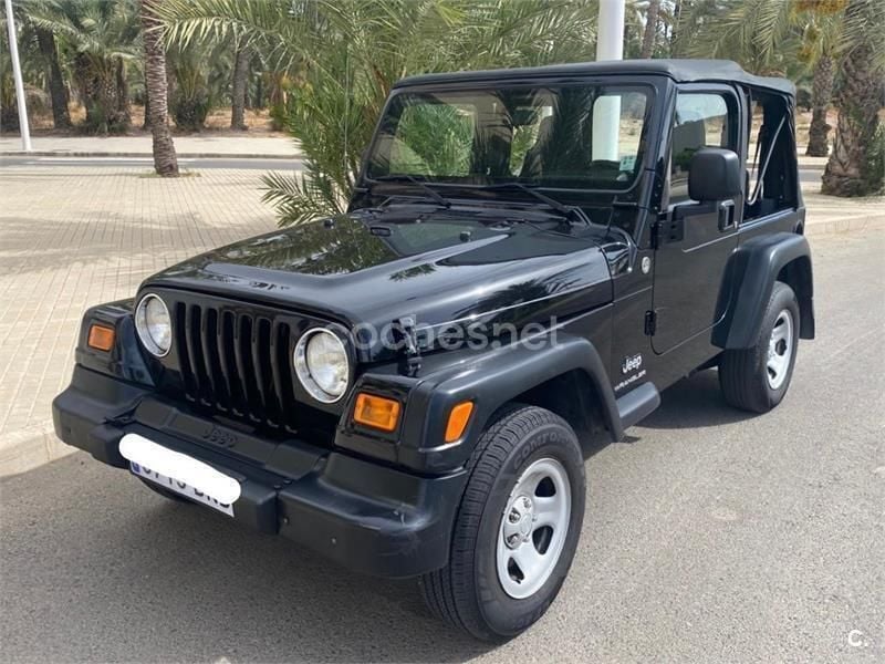Usado Jeep Wrangler 143 CV (105 kW) 2005 Negro SUV