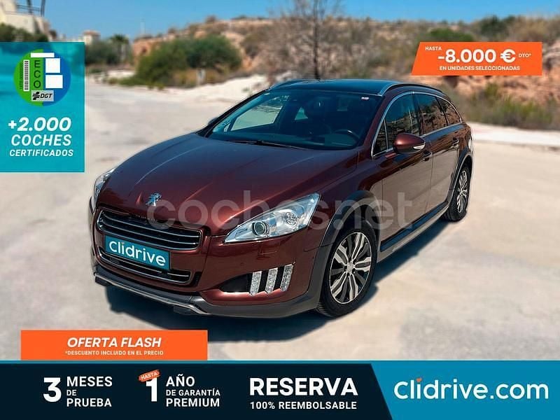 Marrón Usado 2013 Peugeot 508 RXH Familiar | 7490 € (Precio justo) - Imagen 1/3