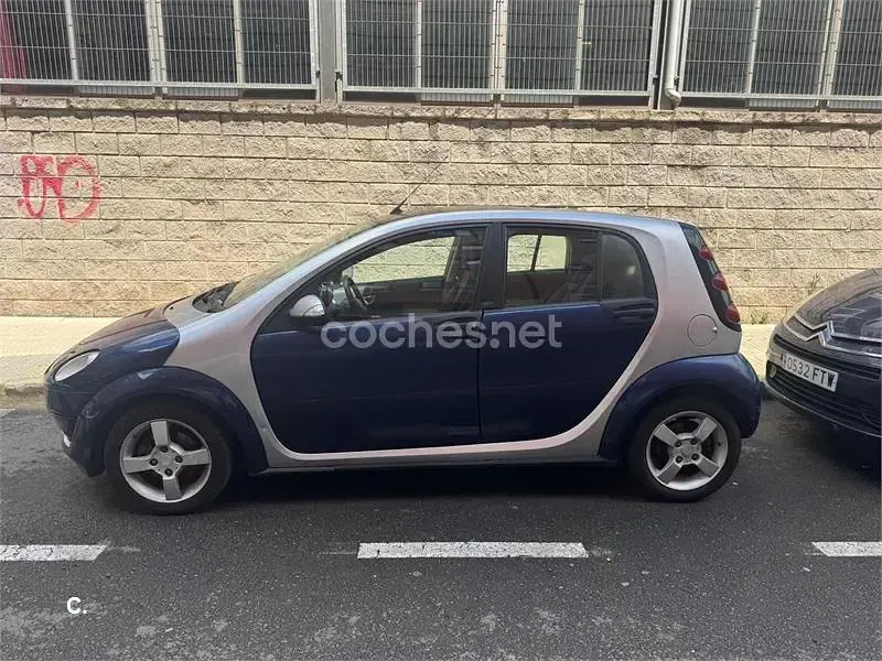 Käytetty Smart ForFour Passion 95 HP (69 kW) 2004 Sininen Viistoperä