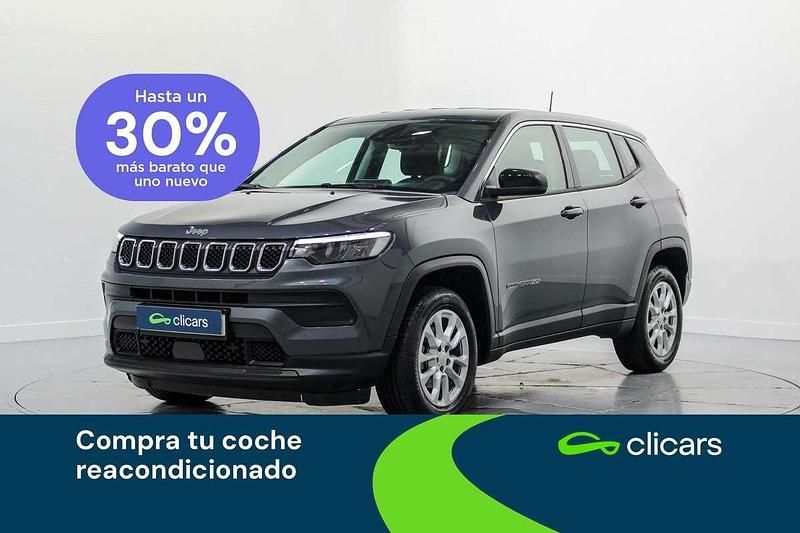 Gris Usado 2024 Jeep Compass Altitude SUV | 29.490 € (Un poco caro) - Imagen 1/4