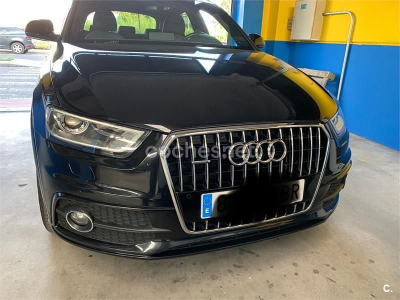 Negro Usado 2014 Audi Q3 Ambition SUV | 16.000 € (Buen precio) - Imagen 1/4