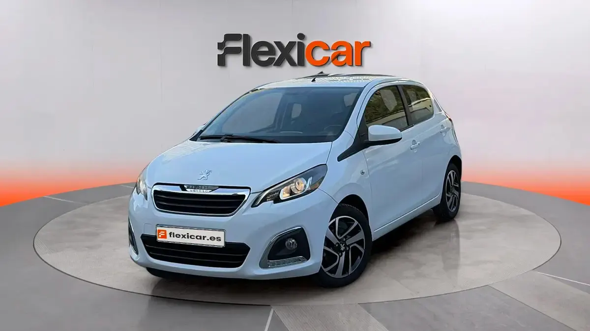 Usado Peugeot 108 82 CV (60 kW) 2015 Blanco Utilitario