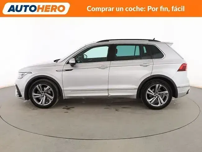 Usado VW Tiguan R-line 150 CV (110 kW) 2021 Gris SUV