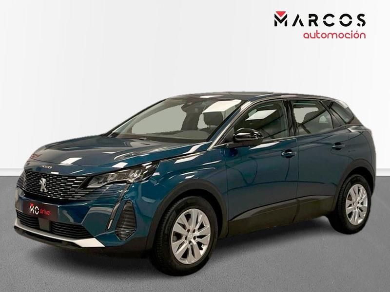 Azul Usado 2022 Peugeot 3008 GT SUV | 20.400 € (Un poco caro) - Imagen 1/4