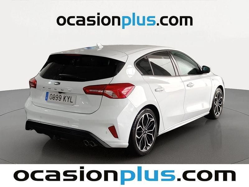Usado Ford Focus ST-Line 125 CV (91 kW) 2019 Blanco Utilitario