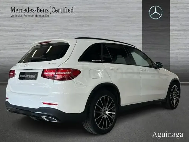 Usado Mercedes GLC220 170 CV (125 kW) 2019 Blanco SUV