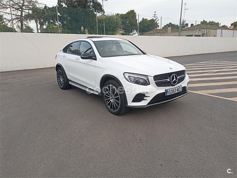 Blanco Usado 2018 Mercedes GLC250 Coupe | 37.500 € (Precio justo) - Imagen 1/4