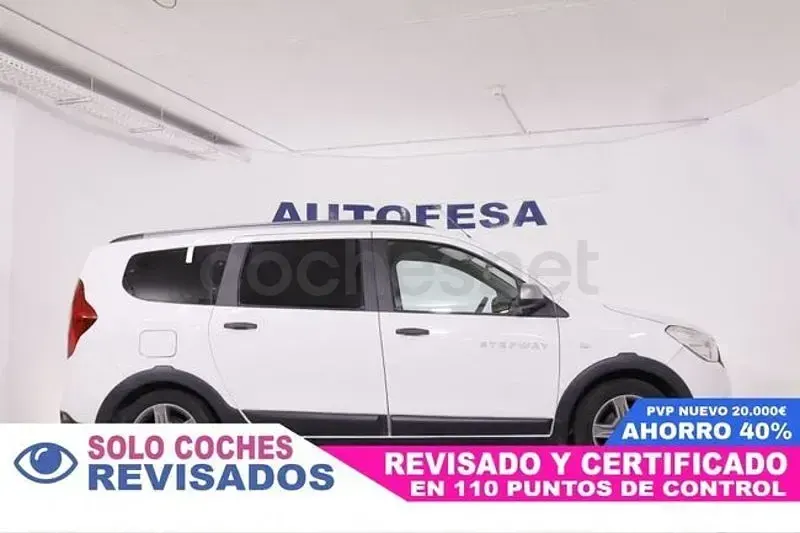 Usado Dacia Lodgy Comfort 130 CV (95 kW) 2020 Blanco Monovolumen