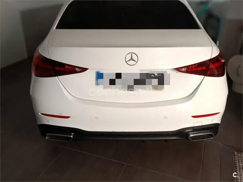 Usado Mercedes C200 163 CV (119 kW) 2022 Blanco Berlina
