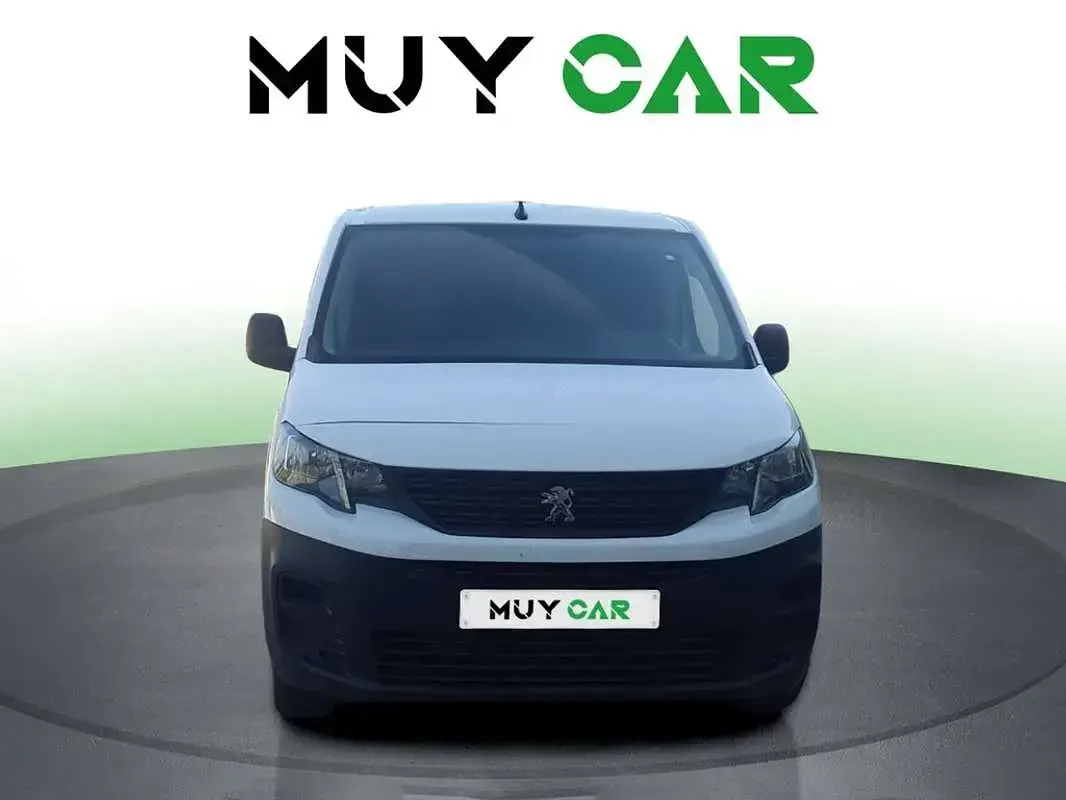 Usado Peugeot Partner S 102 CV (75 kW) 2022 Blanco Monovolumen