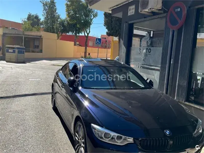 Usado BMW 420 190 CV (139 kW) 2017 Negro Coupe