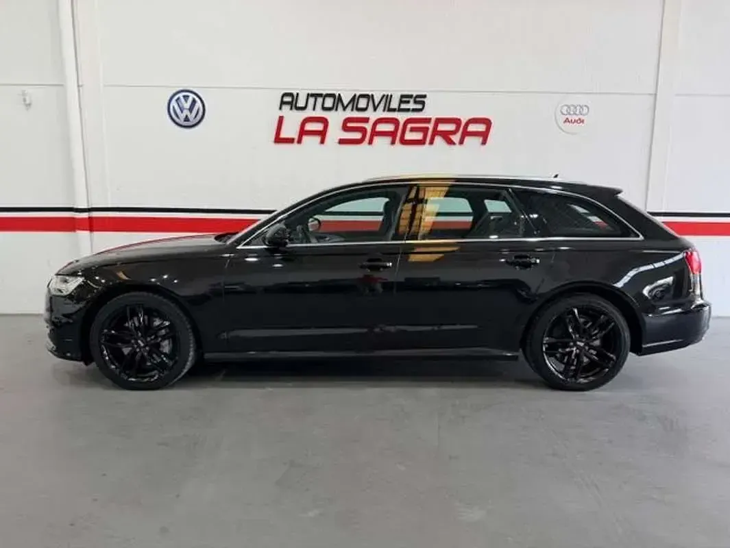 Usado Audi A6 Advanced 272 CV (200 kW) 2015 Negro Familiar