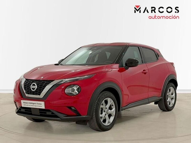 Rojo volcan (solido) Usado 2022 Nissan Juke Acenta SUV | 19.900 € (Precio justo) - Imagen 1/4