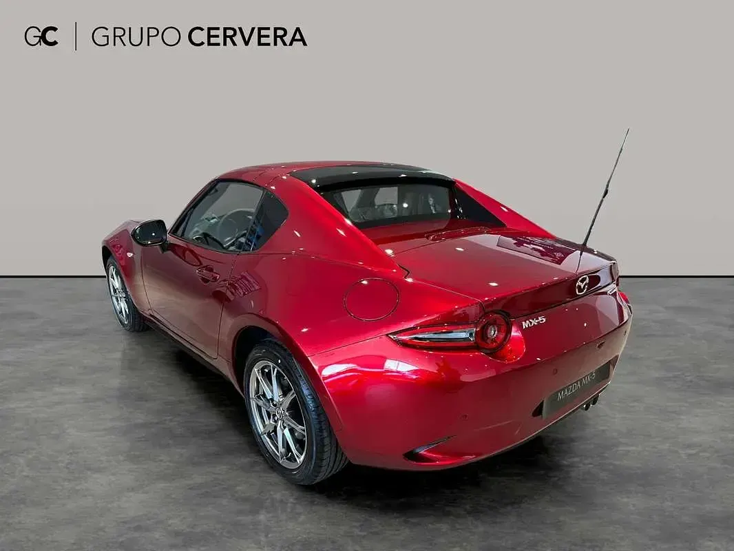 Nuevo Mazda MX5 Exclusive-Line 132 CV (97 kW) 2026 Rojo Descapotable