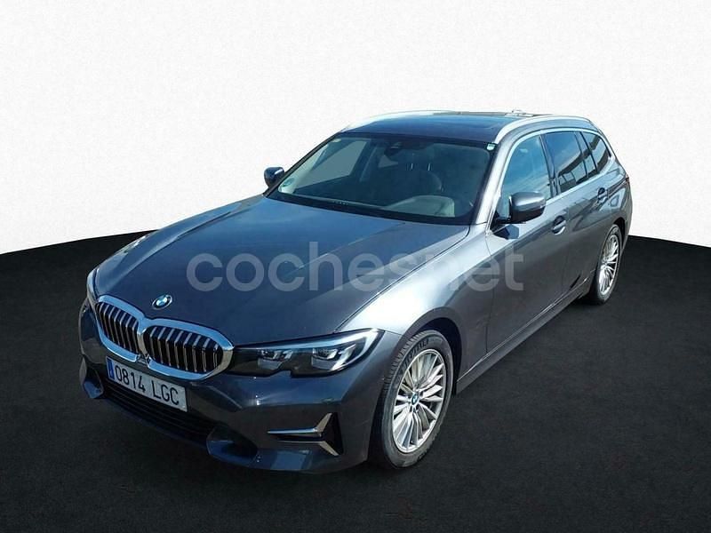 Negro Usado 2020 BMW 320 Familiar | 27.900 € (Precio justo) - Imagen 1/4