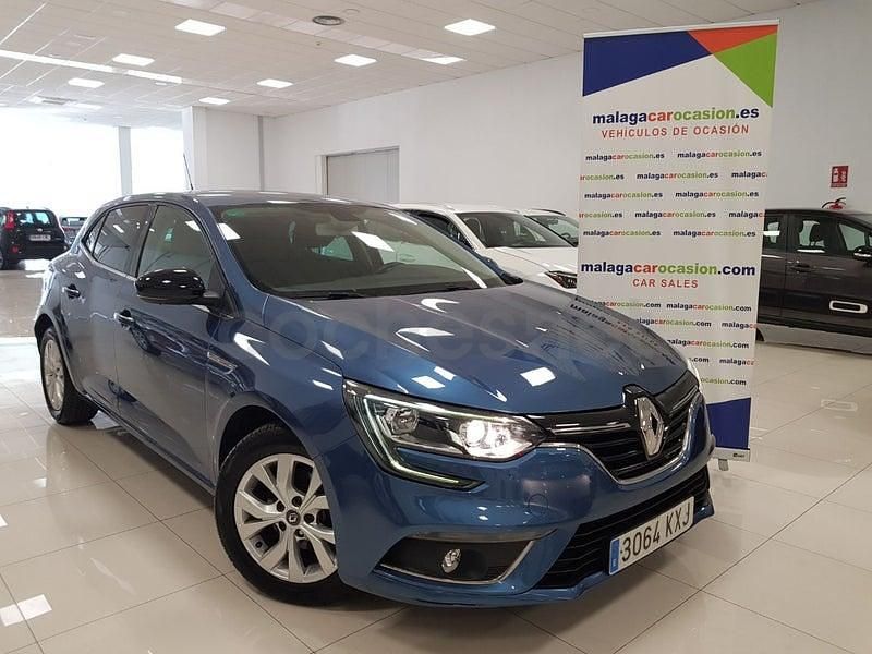 Usado Renault Mégane IV LIMITED 115 CV (84 kW) 2019 Azul Berlina