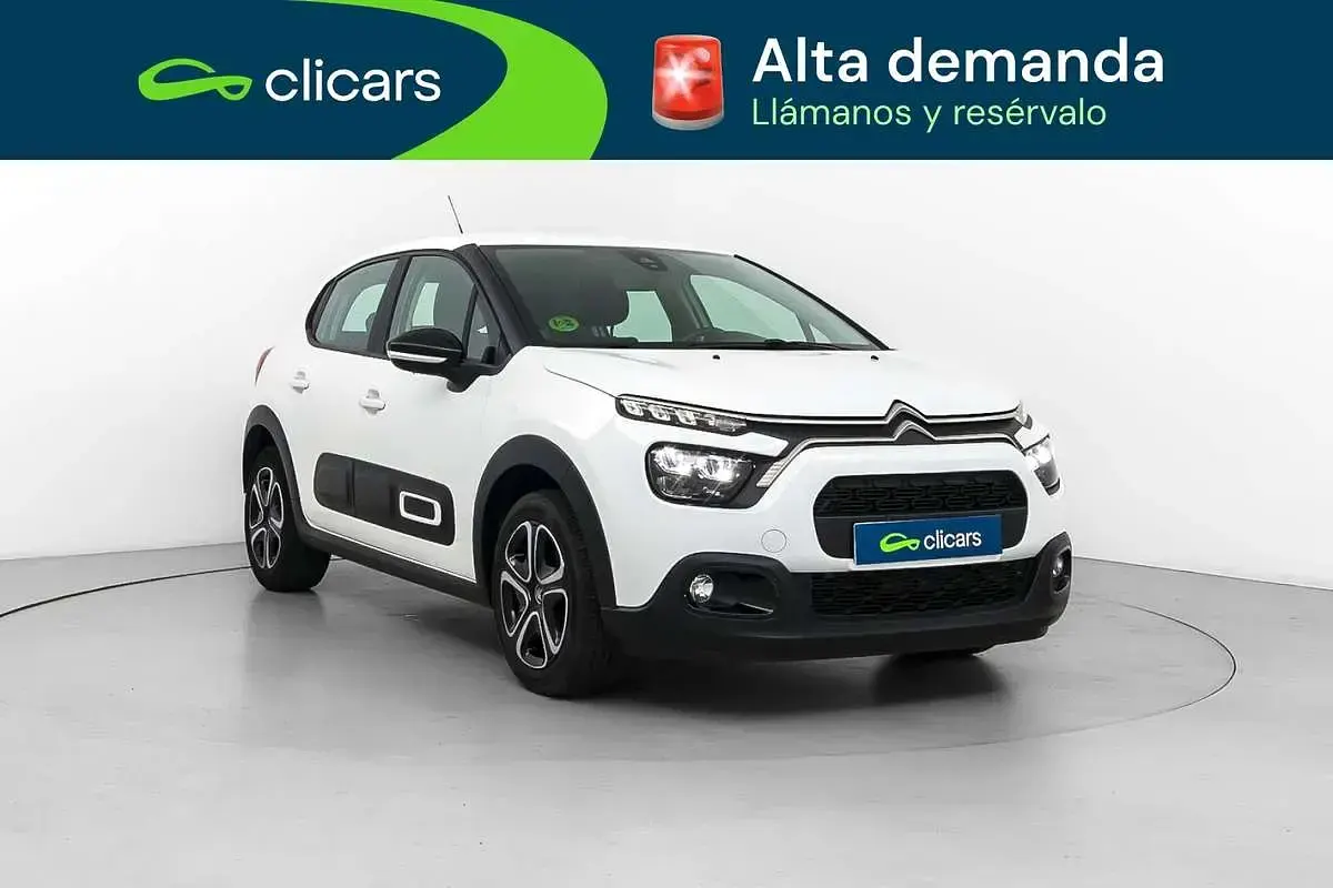 Usado Citroën C3 Feel 99 CV (72 kW) 2022 Blanco Utilitario