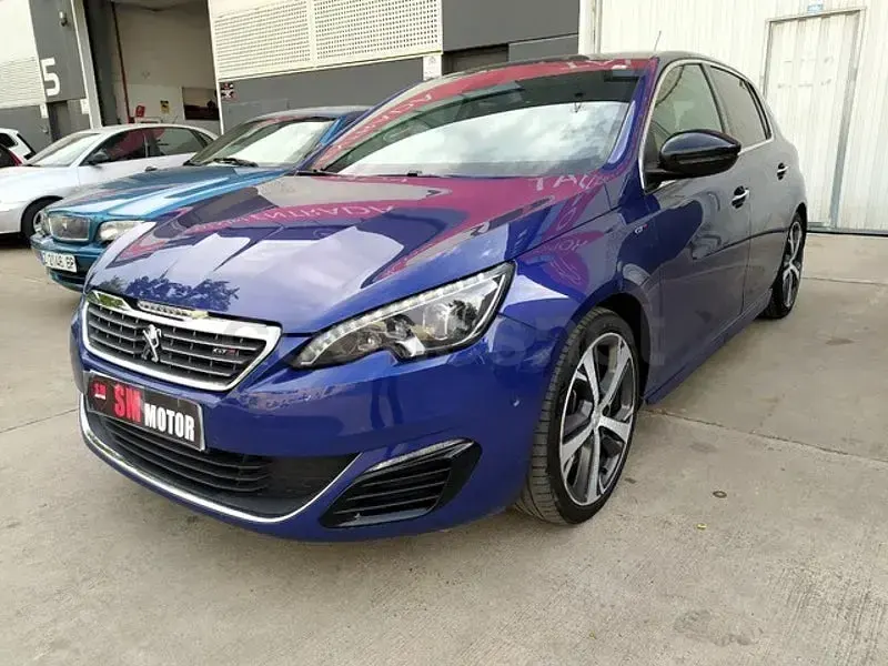 Usado Peugeot 308 GTi 205 CV (150 kW) 2015 Azul Berlina