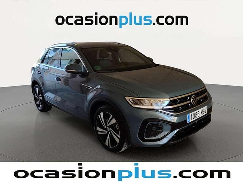 Usado VW T-Roc R-line 150 CV (110 kW) 2022 Gris SUV