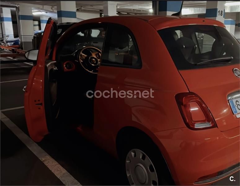 Usado Fiat 500 70 CV (51 kW) 2023 Naranja Berlina