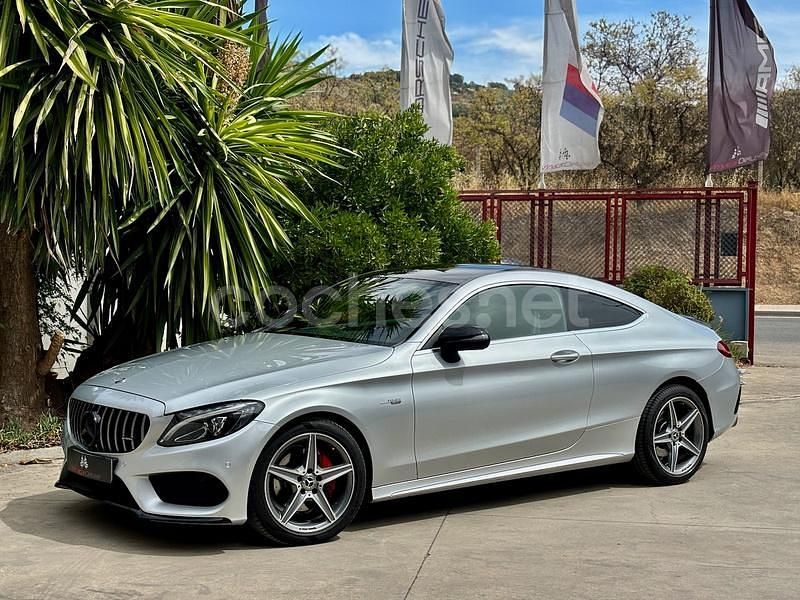 Usado Mercedes C220 170 CV (125 kW) 2017 Gris Coupe