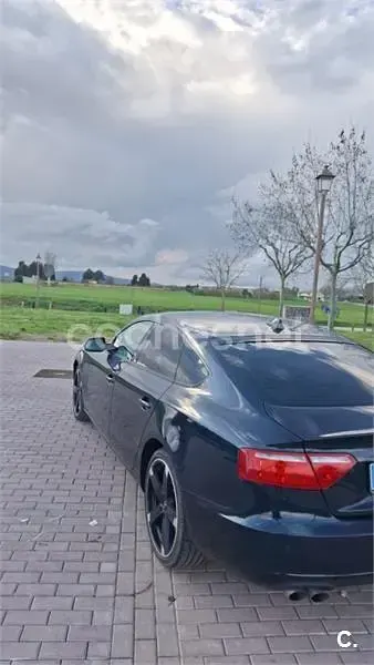 Usado Audi A5 Sportback 170 CV (125 kW) 2010 Azul Utilitario
