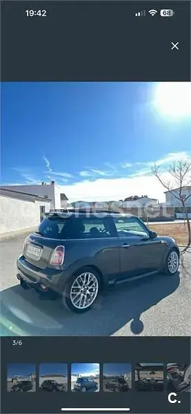 Usado Mini Cooper S 184 CV (135 kW) 2014 Gris / plata Utilitario