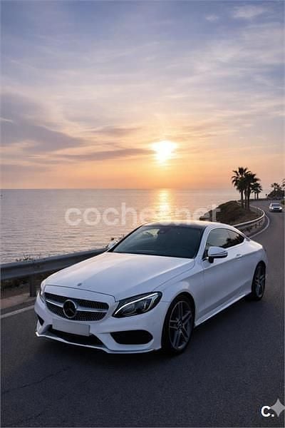 Usado Mercedes C220 170 CV (125 kW) 2017 Blanco Coupe